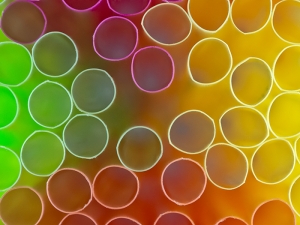 Coloured Straws 1